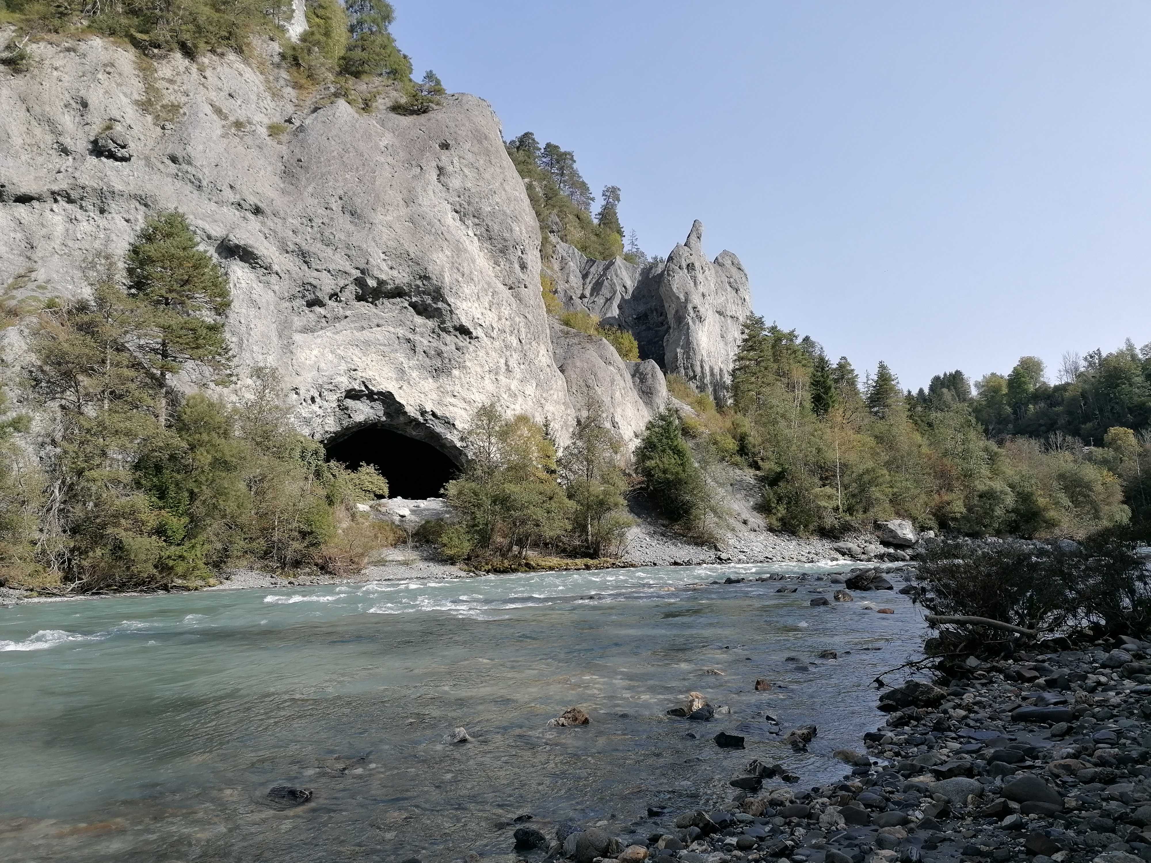 In der Rheinschlucht